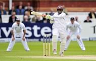 "The cricketing world waits with bated breath to see if the gene for the crab stance has carried over"